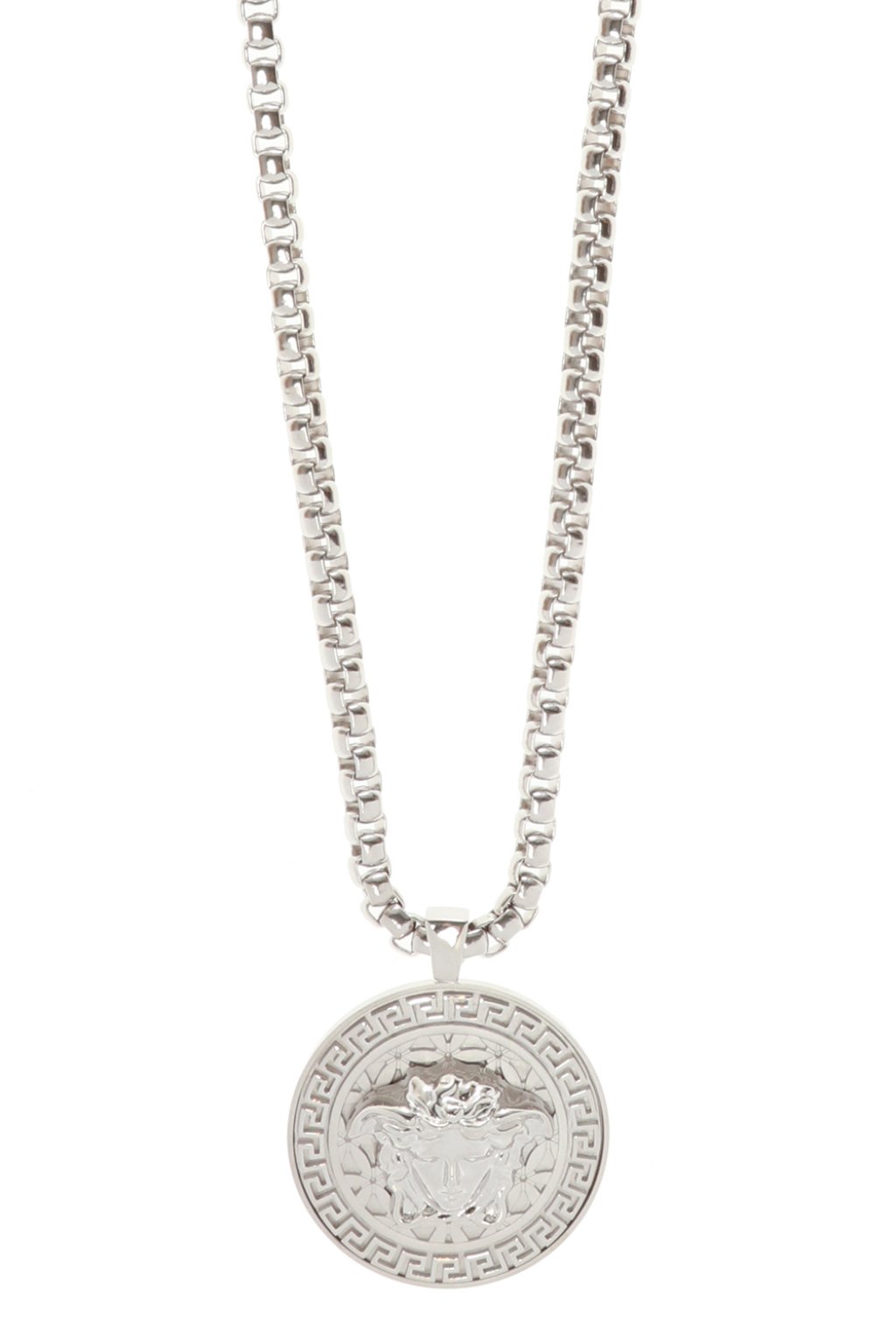 Versace store silver chain